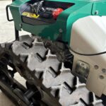 実演機　ラジコン草刈機　