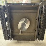 実演機　ラジコン草刈機　