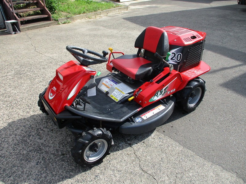 中古乗用草刈機 アテックス R955 - 栃窪農機株式会社