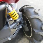中古乗用草刈機　実演機