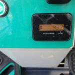乗用モアー　実演機