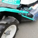 乗用モアー　実演機