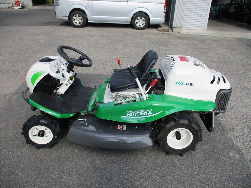 中古乗用草刈機