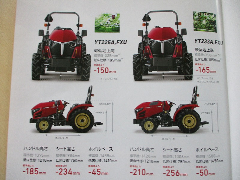 トラクター展示機