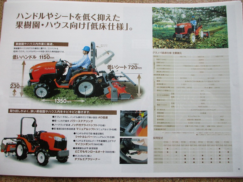 中古トラクター