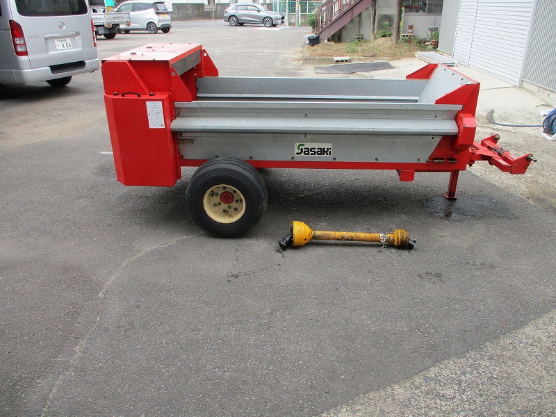 中古肥料散布機